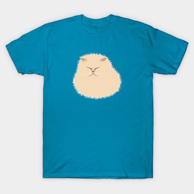 Floof Cat T-Shirt by andyjhunter